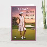 Golfer Funny Birthday niedlicher Golfwitz