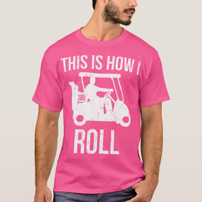 Golfer Funny Golf T-Shirt (Vorderseite)