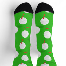 Golfer Golf Balls und T-Shirts Spaß