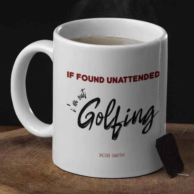 Golfer Golf Geschenk Kaffeetasse (Von Creator hochgeladen)