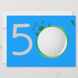 Golfer Golf Golfing 40. Geburtstag Einladung