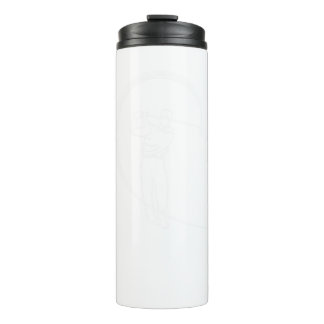 Golfer Golf Golfing Golf Course Golf Swing Gift Thermosbecher