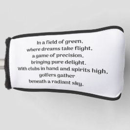 Golfer Golf Headcover