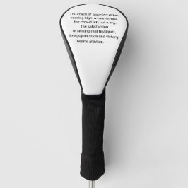 Golfer Golf Headcover