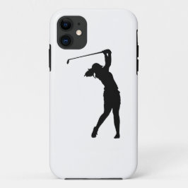 Golfer Golf Person Silhouette  Case-Mate iPhone Hülle