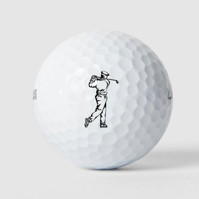 Golfer Golfball (Vorderseite)