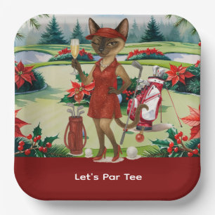 Golfer Golfer-Party Pappteller