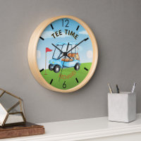 Golfer Golfplatz Warenkorb Name T-Shirt Zeit