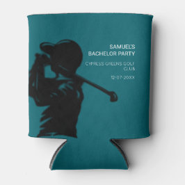 Golfer-Golftrip Bachelor Party minimal Dosenkühler