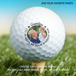 Golfer Größter Lüfter - GRANDPA - Personalisiertes Golfball