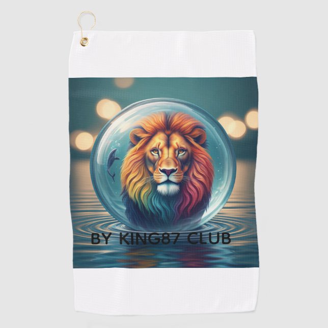 Golfer Hat  Golfhandtuch (Vorderseite)