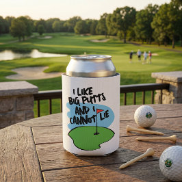 Golfer ich mag große Putts und ich kann nicht lüge Dosenkühler