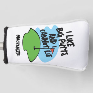 Golfer ich mag große Putts und ich kann nicht lüge Golf Headcover