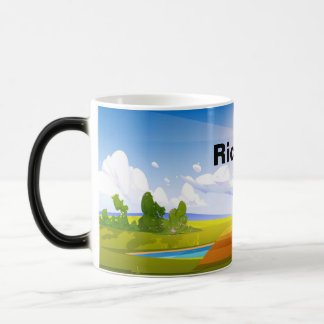 Golfer-Kaffee-Tasse Verwandlungstasse