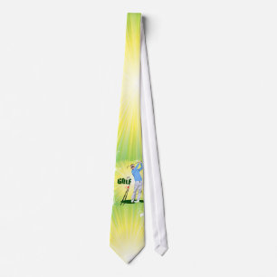 Golfer-Krawatte Sunburst. Krawatte