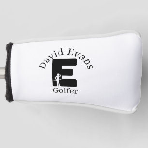 Golfer Letter E Golf Headcover