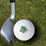 Golfer-Logoall Golfball<br><div class="desc">Eine lustige und maßgeschneiderte Idee für Golfspieler. Ein typografisches Design mit den Worten: ICH BIN VERLOREN. WISSEN SIE (sein Name hier)?</div>