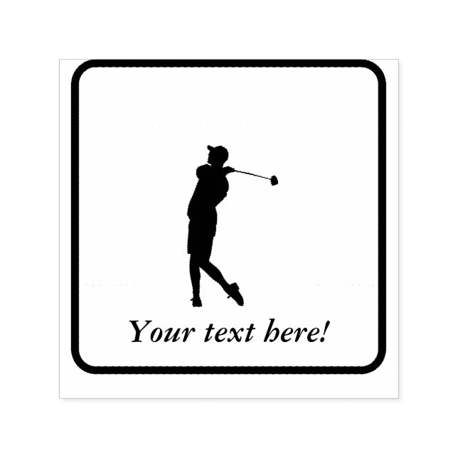 Golfer Permastempel (Design)