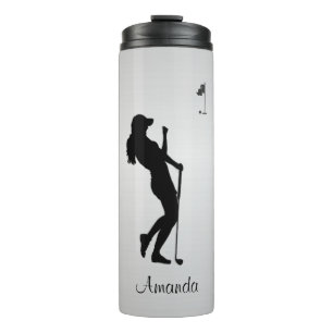 Golfer Personal Thermosbecher