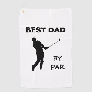 Golfer Pun Golf am besten Vater Par Vatertag Golfhandtuch