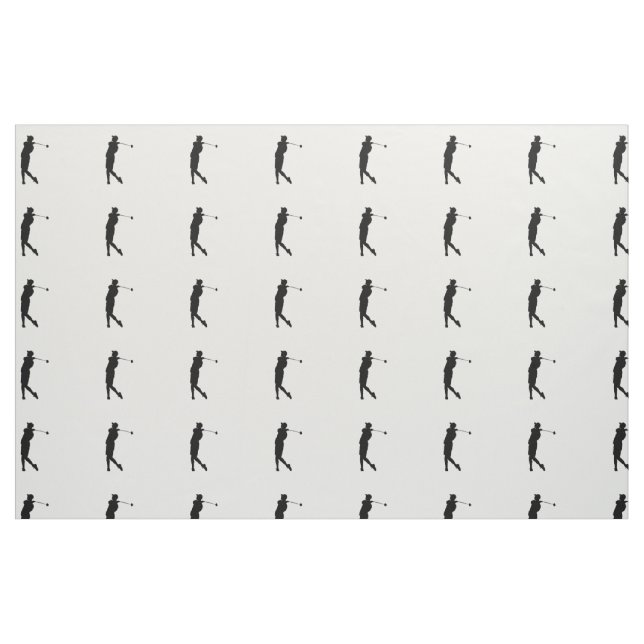  Golfer Stoff (Fat Quarter (45,7 x 55,9 cm))
