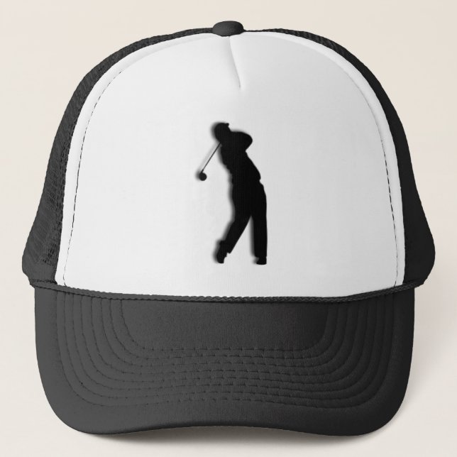 Golfer-T-Shirt von LKW-Cap Truckerkappe (Vorderseite)
