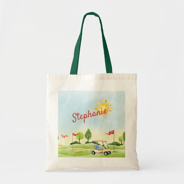 Golfer-Tote-Tasche Tragetasche (Vorne)
