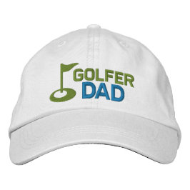Golfer Vater Bestickte Kappe