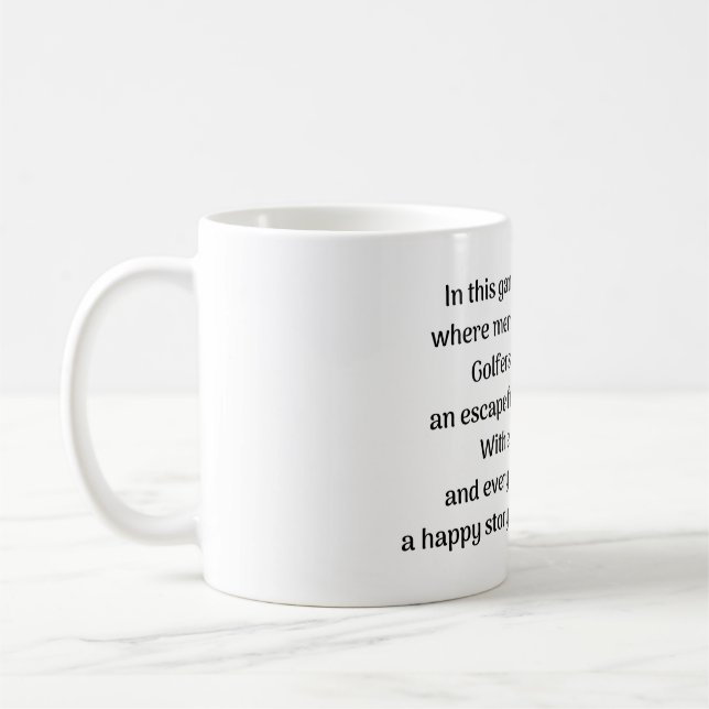 Golferkitzel Kaffeetasse (Links)