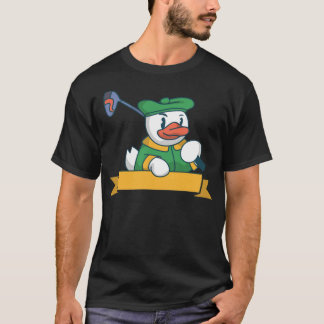 Golfers Badeente Ente zu gestalten sich selbst Ban T-Shirt