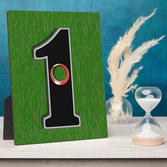 Golfer's Dream - Loch in eins! Fotoplatte (Seite)