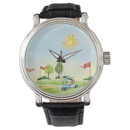 Golfers eWatch Armbanduhr