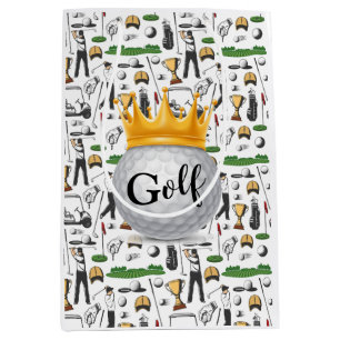 Golfers-Geschenktasche Mittlere Geschenktüte