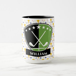 Golfers Monogram Tasse