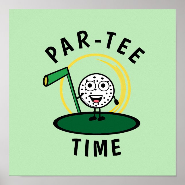 Golfers pro T-Shirt Poster (Vorne)