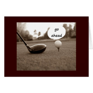 GOLFERS SPASS ZUR WENDEUNG "50"