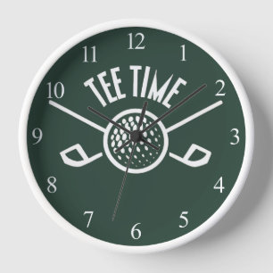 Golfers T-Shirt Time Uhr