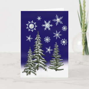 Golfers Weihnachtsmagie Feiertagskarte