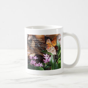 Golffritillary-Schmetterling Johns 8 Kaffeetasse