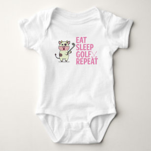 Golfgeschenk für Baby Shower Baby Girl Golfer Baby Strampler