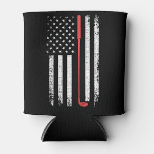 Golfgeschenk für Männer, amerikanisches Flag Golf  Dosenkühler