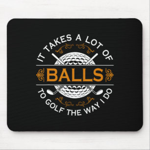 Golfgeschenke für Männer Golfer mit lustigem Spruc Mousepad