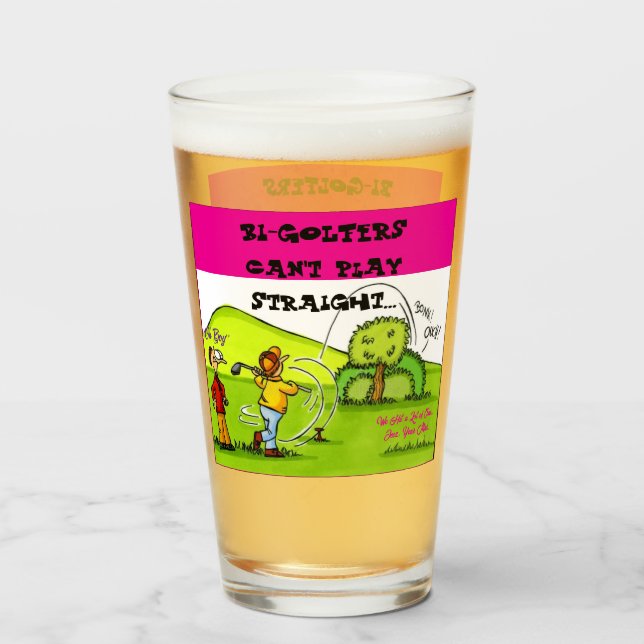 Golfglas Glas (Rückseite (gefüllt))