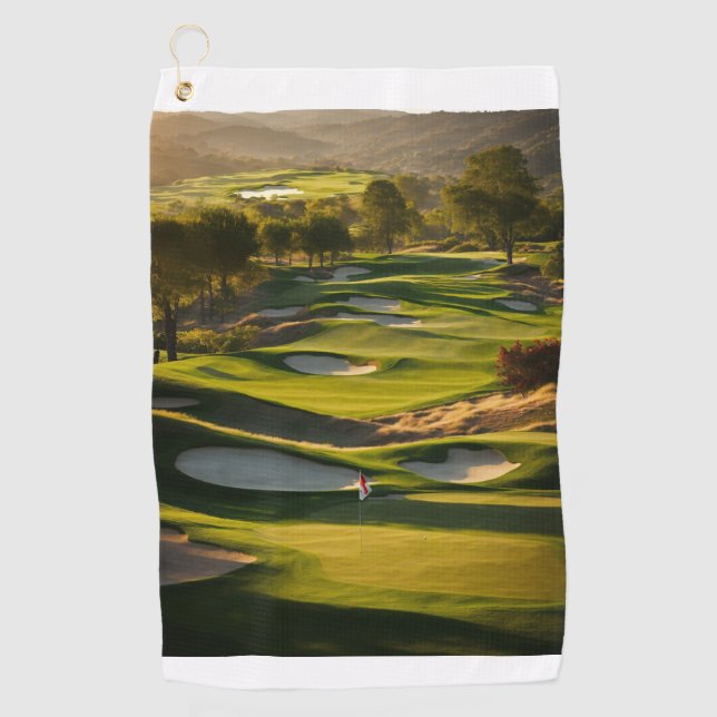 Golfhandtuch (Vorderseite)