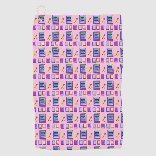 Golfhandtuch (Vorderseite)