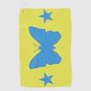 Golfhandtuch mit Flagge von Bady Bassit