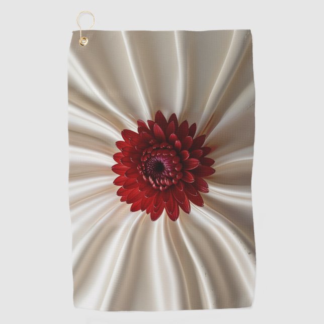 Golfhandtuch mit japanischen Farben (Vorderseite)