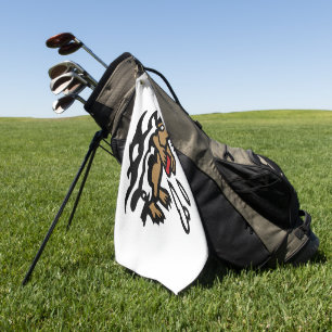 Golfhandtücher für Seeotter Golfhandtuch