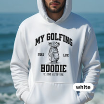 Golfhoodie für Männer, Geschenk für Golfliebhaber,