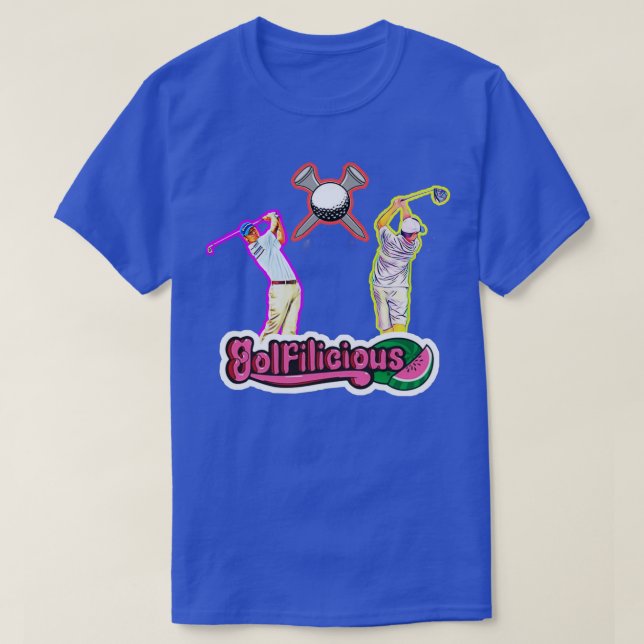 golfiligrane T-Shirt (Design vorne)